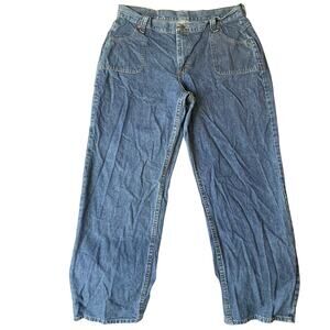 Riders Women Jeans size 16M Blue Mid Rise Straight Leg